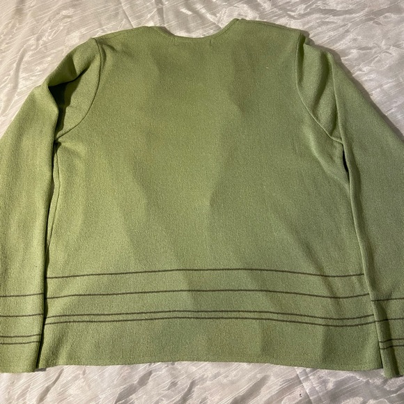 Green Embroidered Cardigan - Picture 4 of 4